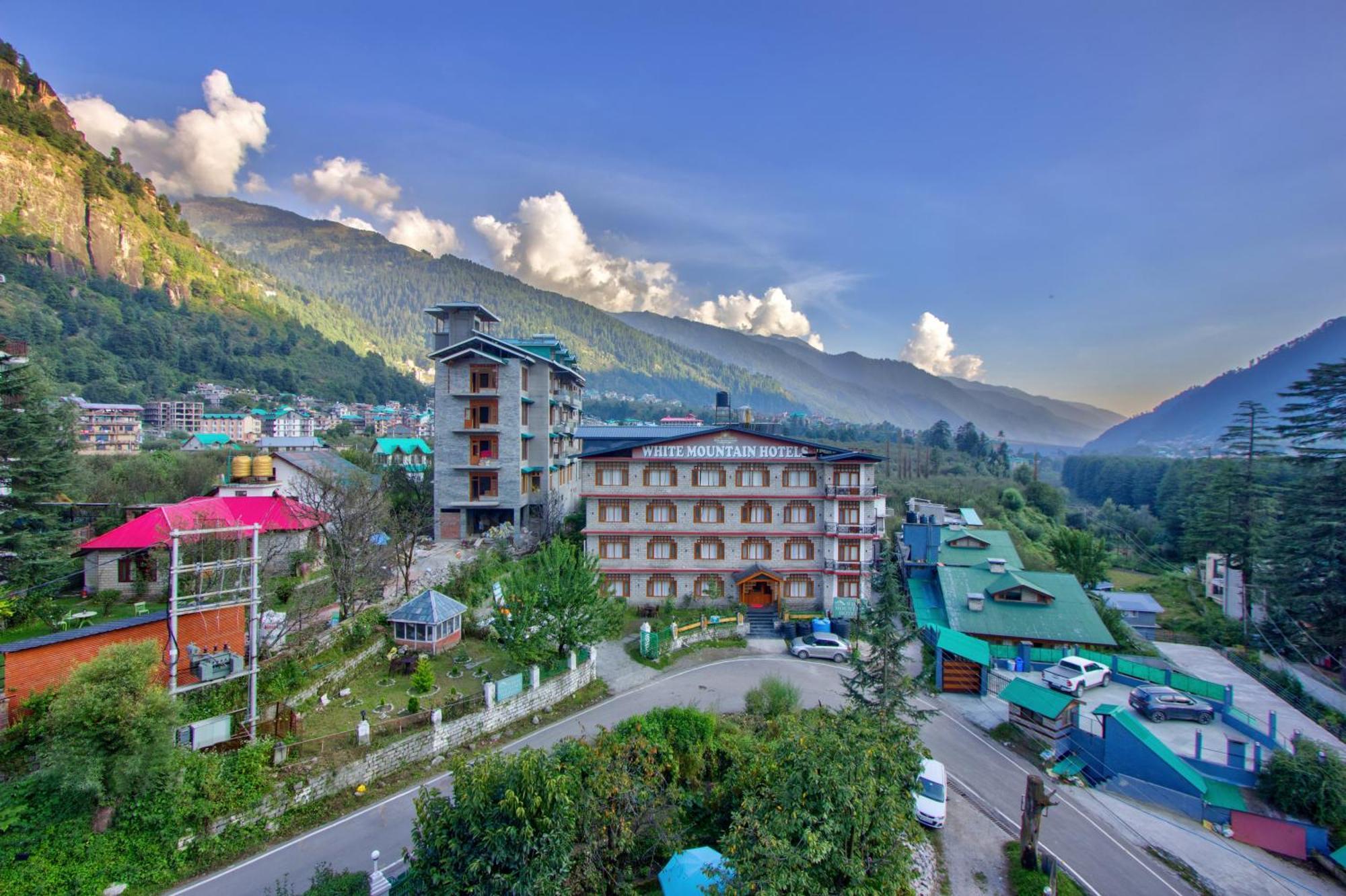 Hotel White Mountain Manāli Exterior foto