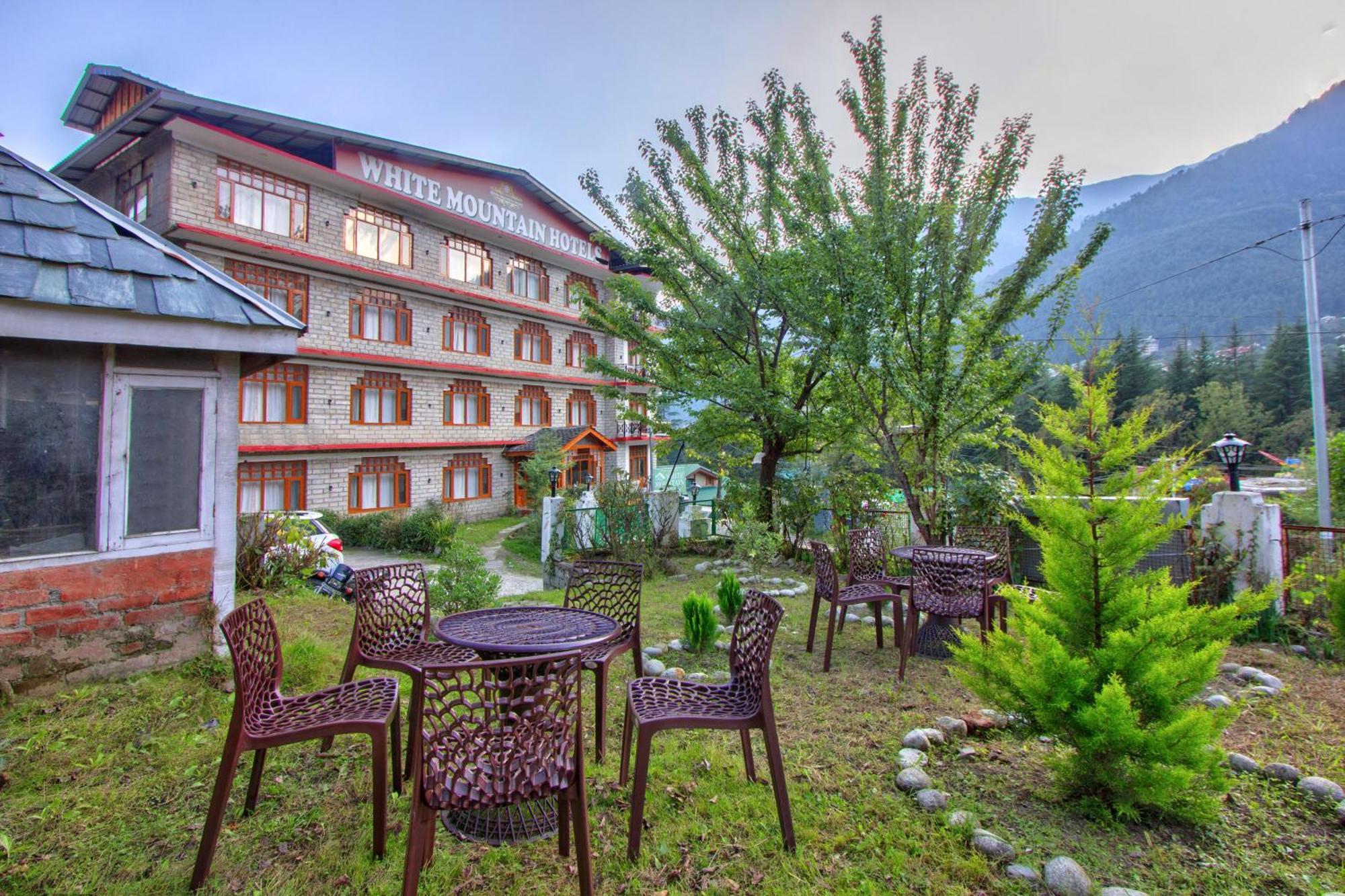 Hotel White Mountain Manāli Exterior foto