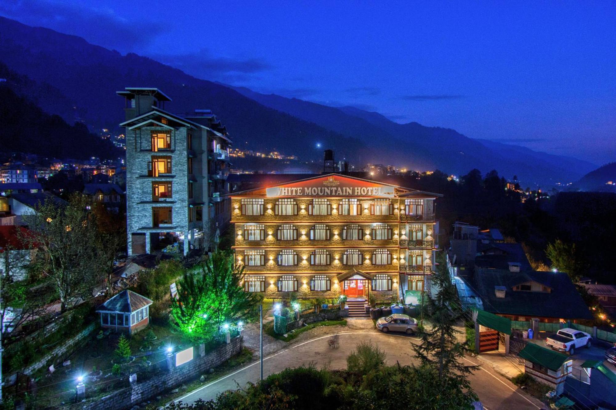 Hotel White Mountain Manāli Exterior foto