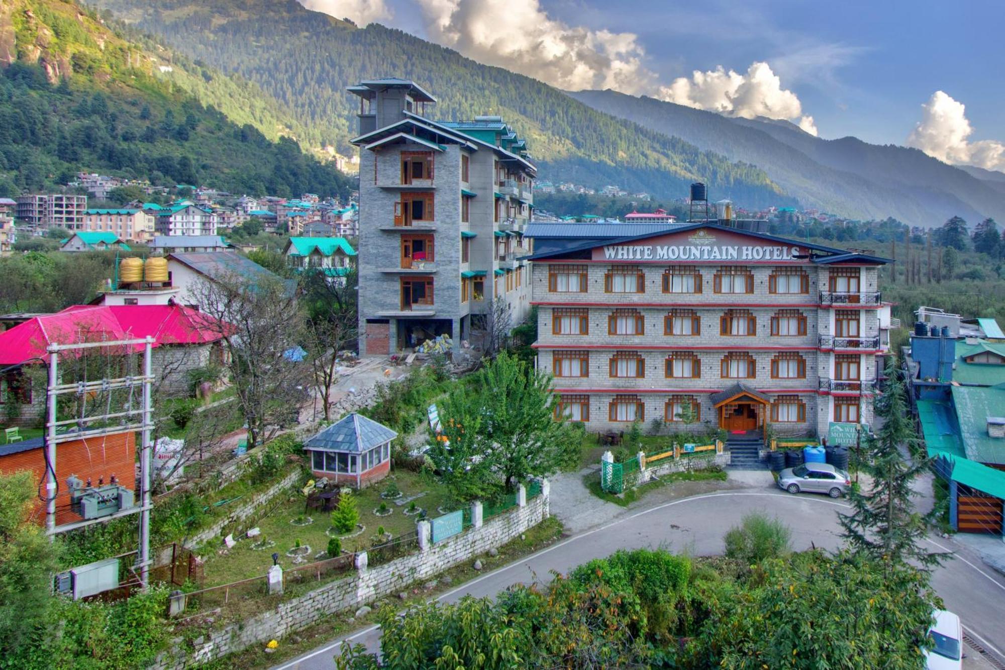 Hotel White Mountain Manāli Exterior foto